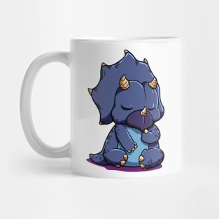 Cartoon Triceratops Mug